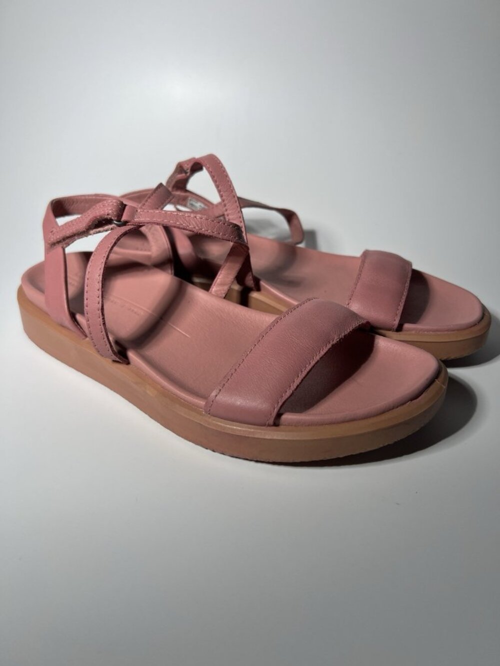 ECCO Flowt Luxe Women’s Leather Sandals EU 38 US 7-7.5 Rose